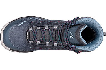 Image of Lowa Ferrox GTX Mid Hiking Boot - Womens, Navy/Ice Blue, 6, 3206796917-NAVIBU-M060