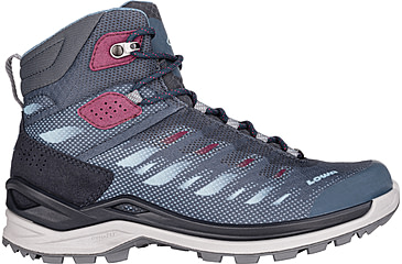 Image of Lowa Ferrox GTX Mid Hiking Boot - Womens, Navy/Ice Blue, 6, 3206796917-NAVIBU-M060