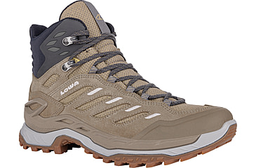 Image of Lowa Innovo Mid Hiking Shoes - Womens, Dune/Grey, 7, 3213364833-DUNGRY-M070