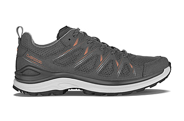 Image of Lowa Innox Evo II Lo Hiking Shoes - Womens, Asphalt/Salmon, 8, 197827044611