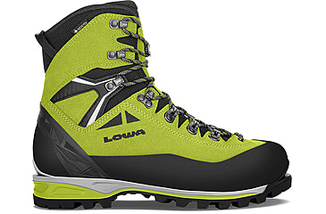 Image of Lowa Lowa Alpine Expert II GTX Shoes - Mens, Lime/Black, 7.5, 2100227299-LIMBLK-M-7.5