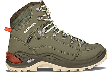 Image of Lowa Lowa Renegade GTX Mid Hiking Shoes - Womens, Grey Green/Panna, 10, 3209459629-GYGNPA-M-10