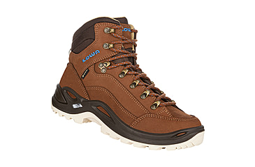 Image of Lowa Lowa Renegade GTX Mid Hiking Shoes - Womens, Mahogany/Navy, 7, 3209454747-MAHNAV-M-7