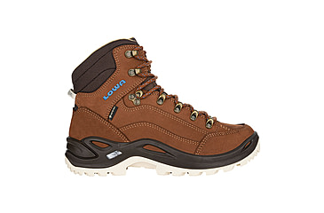Image of Lowa Lowa Renegade GTX Mid Hiking Shoes - Womens, Mahogany/Navy, 7, 3209454747-MAHNAV-M-7