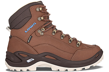 Image of Lowa Renegade GTX Mid Hiking Shoes - Womens, Mahogany/Navy, 7, 3209454747-MAHNAV-M-7