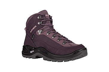 Image of Lowa Renegade GTX Mid Hiking Shoes - Womens, Prune/Mauve, 6, 3209455534-PRNMVE-M-6