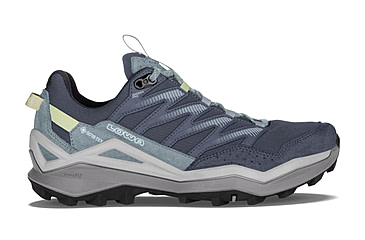Image of Lowa Maddox Pro GTX Lo Hiking Shoes - Womens, Smoke Blue/Slate Blue, 9.5, 197827046981