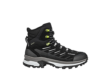 Image of Lowa Randir GTX Mid Hiking Shoes - Mens, Black/Grey, 10, 2117709930-BLKGRY-M100