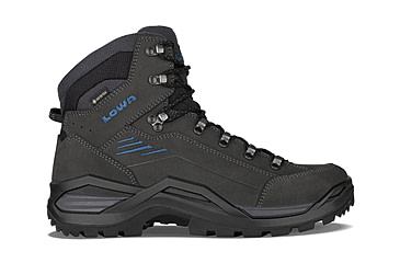 Image of Lowa Renegade Evo GTX Mid Hiking Shoes - Womens, Wide, Anthracite/Steel Blue, 10.5, 197827011521