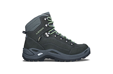 Image of Lowa Renegade GTX Mid Hiking Shoes - Womens, Graphite/Jade, 9 US, Medium, 3209459781-GRPJAD-9 US
