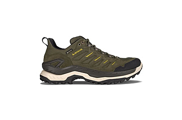Image of Lowa Zephyr GTX Mid Hiking Shoes - Mens, Olive/Amber Green, 14, 197827049067
