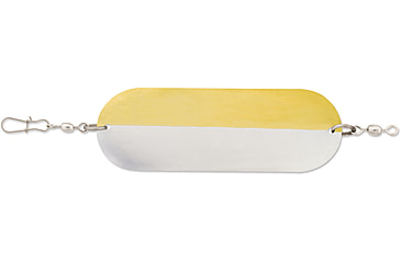 Image of Luhr Jensen 3/0 Jensen Dodger, Brass / Chrome H&amp;H, 5100-030-0301