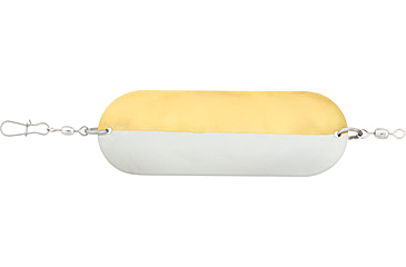 Image of Luhr Jensen 4/0 Jensen Trout &amp; Kokanee Dodger, Brass / Chrome H&amp;H, 5100-040-0301