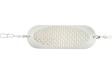 Image of Luhr Jensen 4/0 Jensen Trout &amp; Kokanee Dodger, Chrome / Silver Prism-Lite, 5100-040-0150