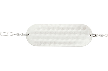 Image of Luhr Jensen 4/0 Jensen Trout &amp; Kokanee Dodger, Hammered Chrome, 5100-040-0014