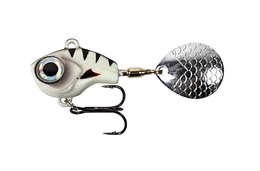 Image of Lunkerhunt Big Eye Tail Spin Jig, Glow, 1in &amp; 1/4 oz, BEJ101