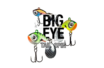 Image of Lunkerhunt Big Eye Tail Spin Jig, Jumbo, 1in &amp; 1/4 oz, BEJ107