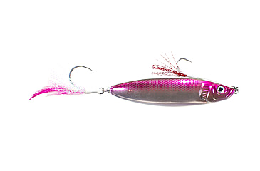 Image of Lunkerhunt Crasher Jig, Chrome Pink, 5in &amp; 4 oz, CJ201