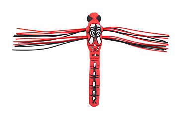 Image of Lunkerhunt Dragonfly Bait Soft Bait, 1, 3in, Cardinal, DRGF02