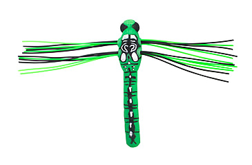 Image of Lunkerhunt Dragonfly Bait Soft Bait, 1, 3in, Pondhawk, DRGF04