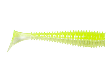 Image of Lunkerhunt Finesse Swimbaits, 8 Pack, 3in, Chartreuse Shad, 8-FS09