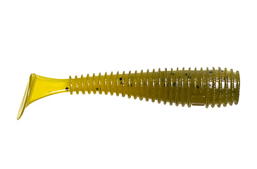 Image of Lunkerhunt Finesse Swimbaits, 8 Pack, 3in, Green Pumpkin, 8-FS08