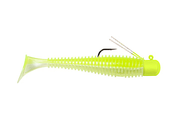 Image of Lunkerhunt Finesse Swimbaits, 1, 3in, Chartreuse Shad, FS09