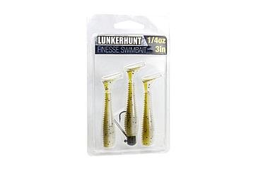 Image of Lunkerhunt Finesse Swimbaits, 1, 3in, Perfect Pumpkin, FS06