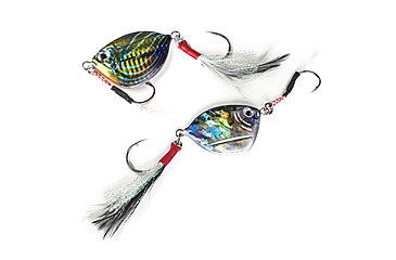 Image of Lunkerhunt Flutter Jig, Reef, 2.25in &amp; 3 1/2 oz, FLTJ301
