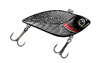 Image of Lunkerhunt Impact Reactor Bait, Charcoal, 2.5in &amp; 1/2 oz, IMRLLC06