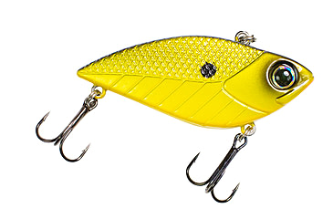 Image of Lunkerhunt Impact Reactor Bait, Shock Yellow, 2.5in &amp; 1/2 oz, IMRLLC03