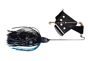 Image of Lunkerhunt Impact Turbine Bait, Dark Knight, 3/8 oz, ITURB106