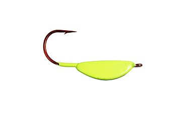 Image of Lunkerhunt Lead Teary Jig, Chartreuse Glow, 1/8 oz, TJ02
