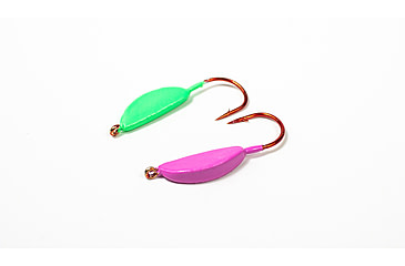 Image of Lunkerhunt Lead Teary Jig, Fluorescent Pink Glow, 1/8 oz, TJ05