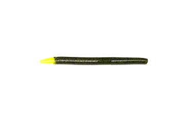 Image of Lunkerhunt  Lunker Sticks Bait Soft Bait, 10, 5in, Pumpkin Nitro Tip, LHPSTS5050