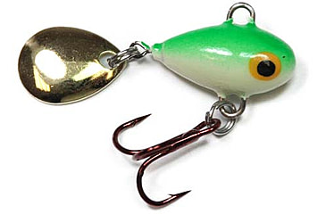 Image of Lunkerhunt Magic Bean Casting/Jigging Lure, Glow Green, 3/4in, 1/4oz, LHIMB17