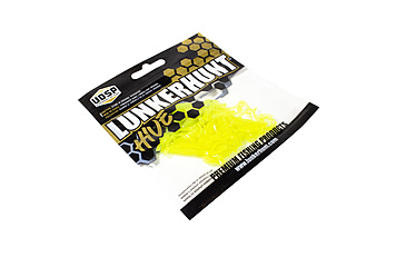 Image of Lunkerhunt Micro Typhon Bait Tube, 10, 1.5in, Chartreuse Glow, MSBTUBE02