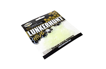 Image of Lunkerhunt Micro Typhon Bait Tube, 10, 1.5in, Glow, MSBTUBE05