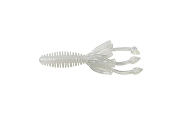 Image of Lunkerhunt Micro Typhon Bait Tube, 10, 1.5in, Pearl White, MSBTUBE06