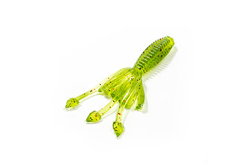 Image of Lunkerhunt Micro Typhon Bait Tube, 10, 1.5in, Watermelon Red Fleck, MSBTUBE03