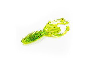 Image of Lunkerhunt Micro Typhon Bait Tube, 10, 1.5in, Watermelon Red Fleck, MSBTUBE03