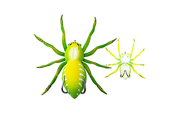 Image of Lunkerhunt Phantom Spider Bait Topwater, 1, 2.25in, Leaf, LSPIDER03