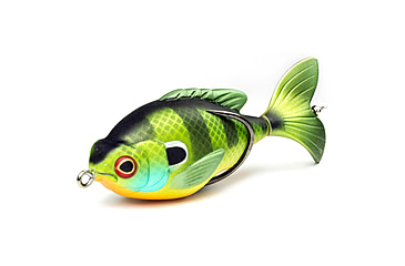 Image of Lunkerhunt Prop Fish Sun Bait Soft Bait, 1, 3.5in, Blue Gill, SUNPRF01