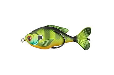 Image of Lunkerhunt Prop Fish Sun Bait Soft Bait, 1, 3.5in, Blue Gill, SUNPRF01