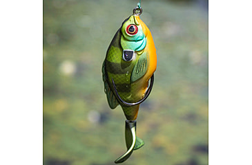 Image of Lunkerhunt Prop Fish Sun Bait Soft Bait, 1, 3.5in, Blue Gill, SUNPRF01