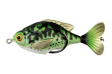 Image of Lunkerhunt Prop Fish Sun Bait Soft Bait, 1, 3.5in, Crappie, SUNPRF02