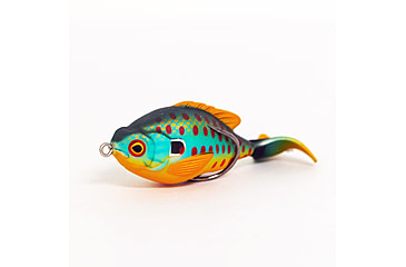 Image of Lunkerhunt Prop Fish Sun Bait Soft Bait, 1, 3.5in, Pumpkin Seed, SUNPRF03