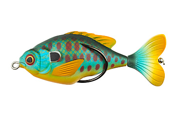 Image of Lunkerhunt Prop Fish Sun Bait Soft Bait, 1, 3.5in, Pumpkin Seed, SUNPRF03