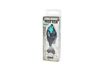 Image of Lunkerhunt Prop Fish Sun Bait Soft Bait, 1, 3.5in, Stealth, SUNPRF06
