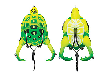 Image of Lunkerhunt Prop Turtle Bait, Neon, 3.5in &amp; 3/4 oz, TURTLE03